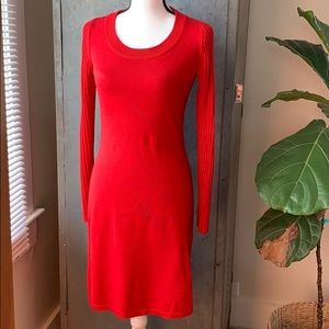 VTG Marvin Richards CherryRed SweaterDress